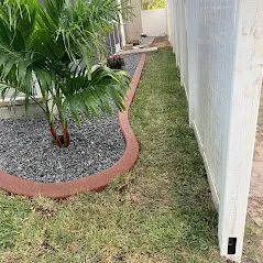 Custom lawn mowing service with custom design across Port Charlotte, FL - Estrada Lawn Service & Concrete Curbing