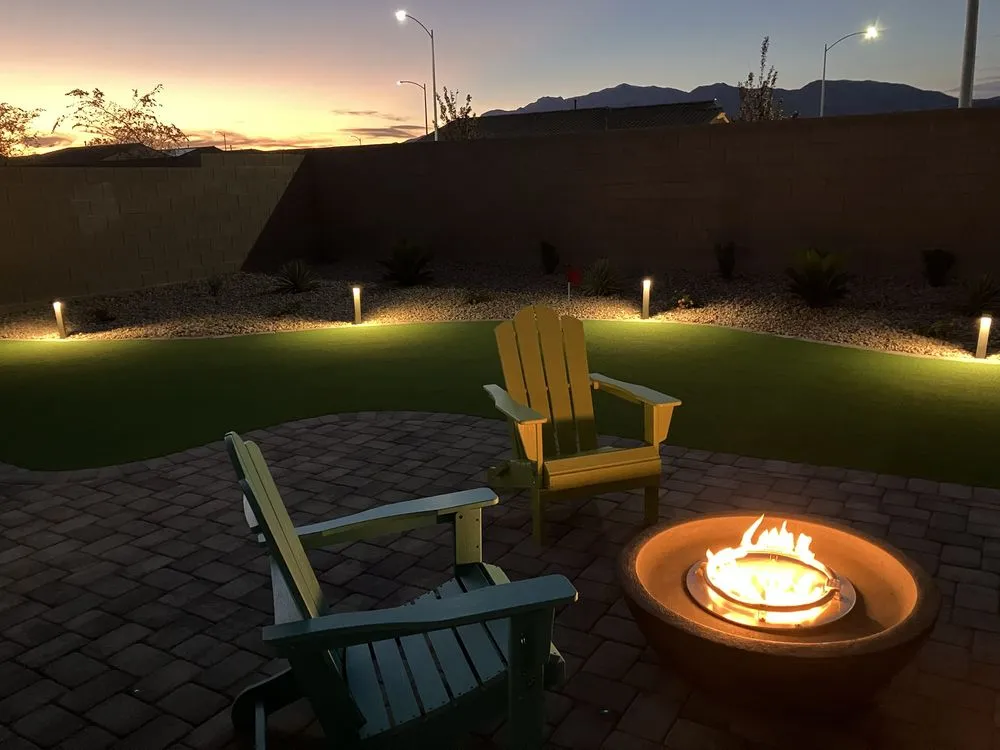 Expert landscape installation for year-round maintenance in Las Vegas, NV by Estrada Lawn Services