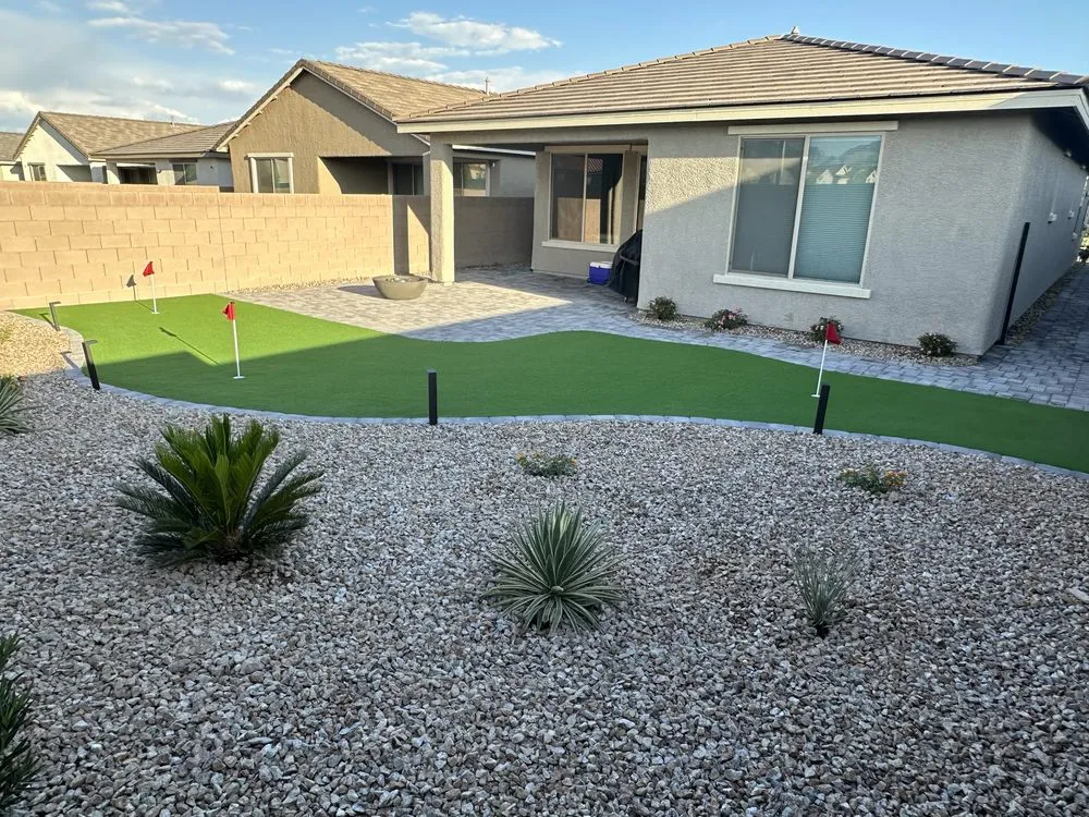 Local yard cleanup service in Las Vegas, NV by Estrada Lawn Services