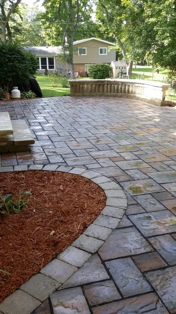 Expert landscape installation in Lansing, MI by Estrada Services