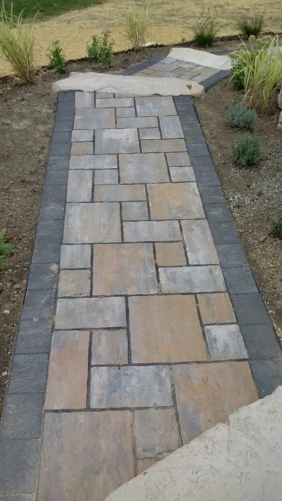 Custom residential landscaping in Lansing, MI by Estrada Services