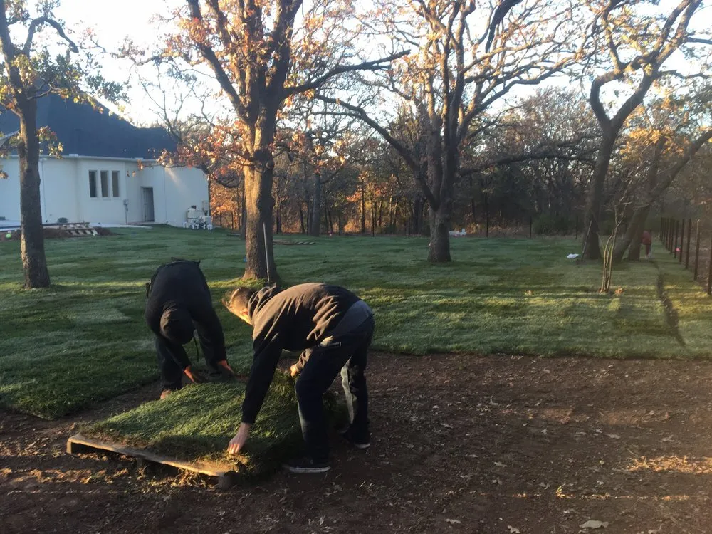 Top-rated outdoor landscaping in El Reno, OK - Estrada Sod Installation