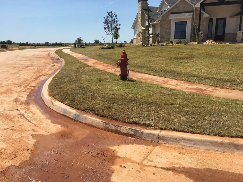 Local garden landscaping in El Reno, OK by Estrada Sod Installation