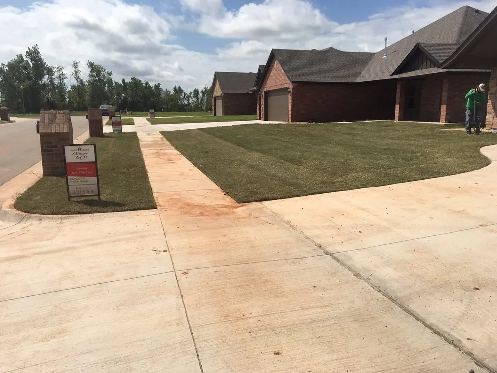 Local yard maintenance in El Reno, OK by Estrada Sod Installation