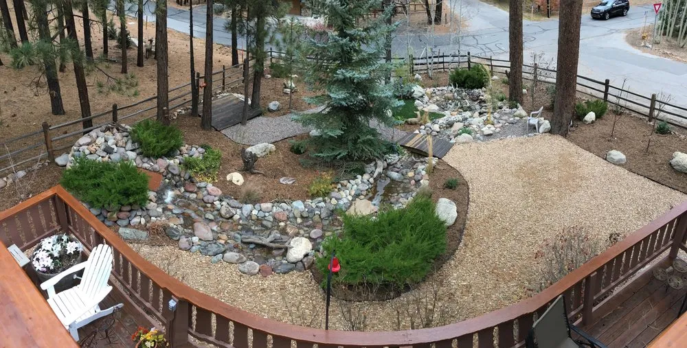 Local residential landscaping in Big Bear City, CA by Estrada's Construction, Landscaping & Fencing