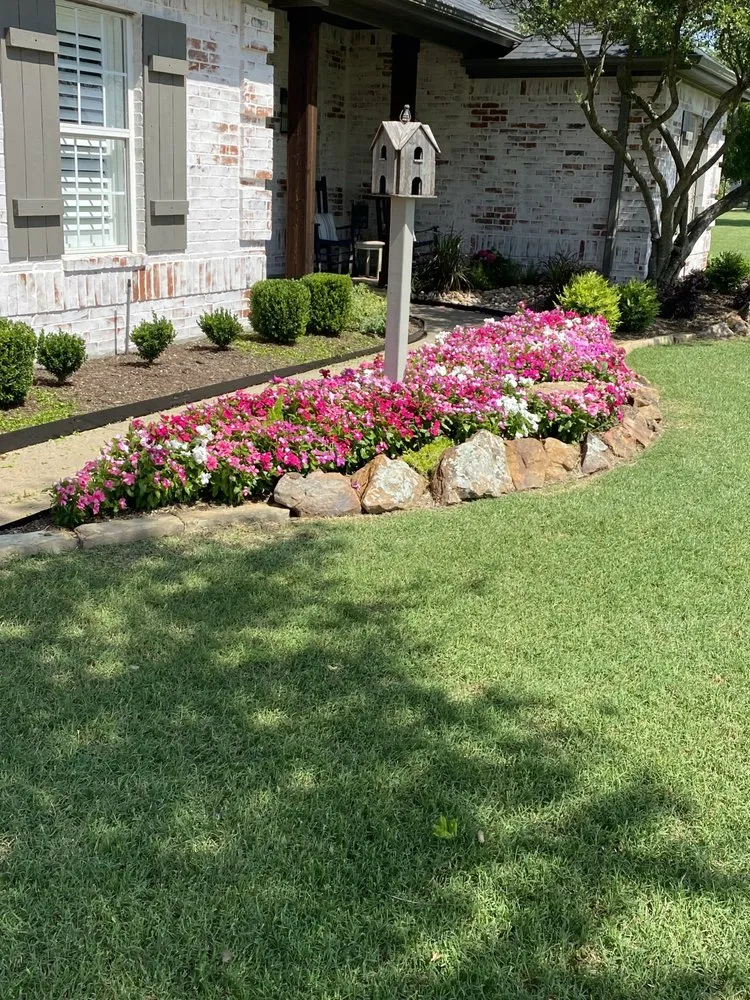 Affordable landscape design in Princeton, TX by Estrada's Landscape and Lawncare