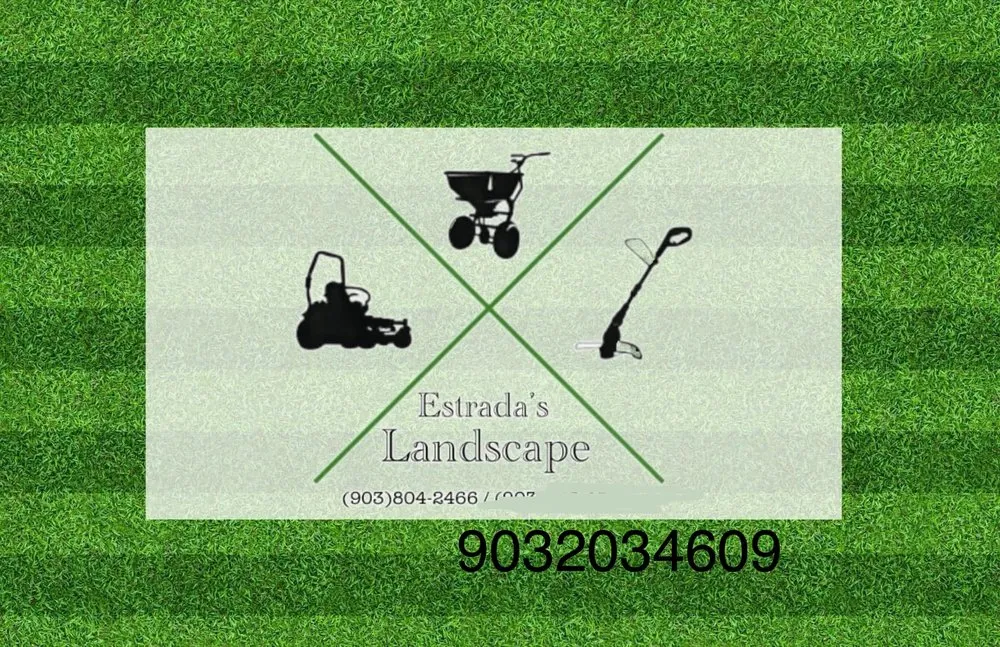 Custom landscape installation in Athens, TX by Estrada’s Landscaping and Custom Decks