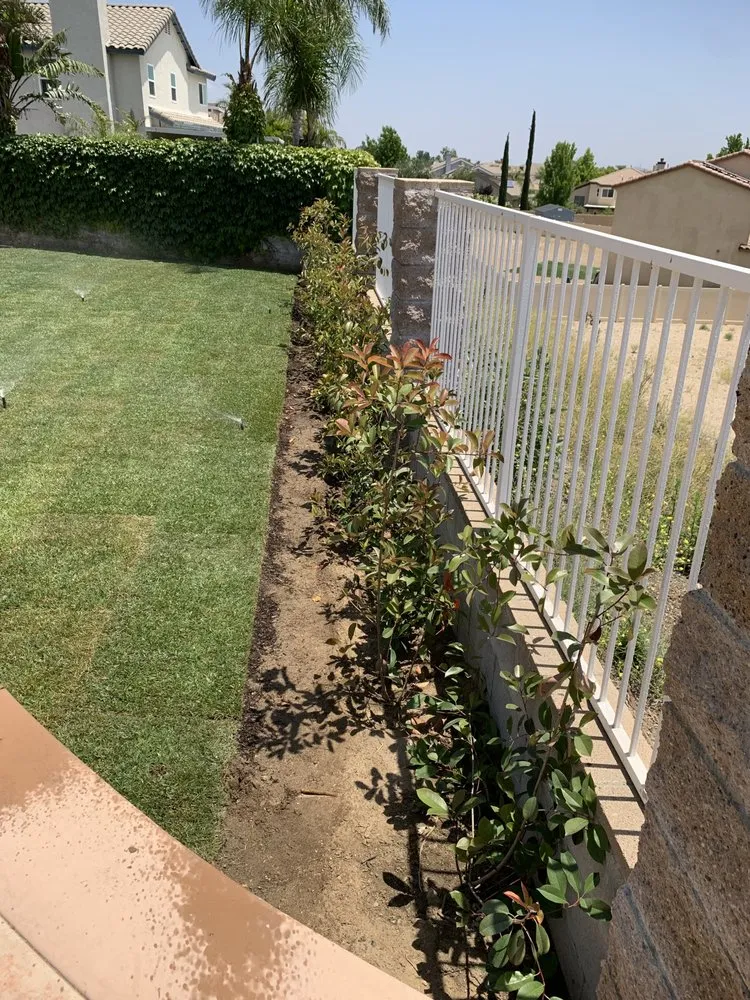 Expert landscape installation for outdoor upgrades in Fontana, CA by Estrada’s Landscaping