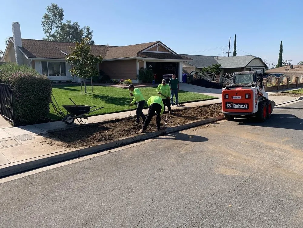 Local garden landscaping in Fontana, CA - Estrada’s Landscaping