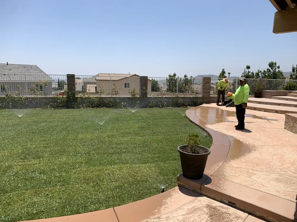 Professional residential landscaping near you in Fontana, CA by Estrada’s Landscaping