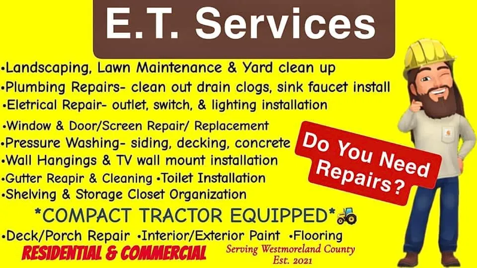 Trusted landscape installation in Derry, PA by E.T. Services