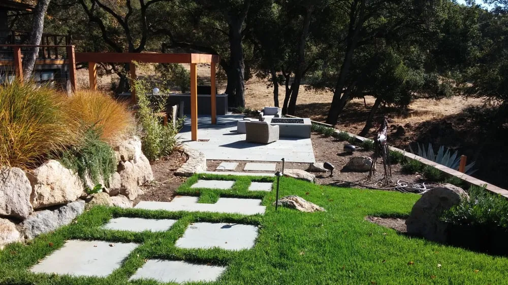 Local landscape installation in Sonoma, CA - Eternal Landscape Solutions