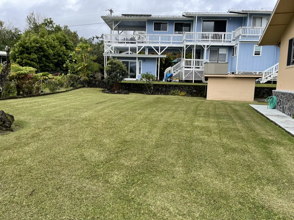 Affordable lawn care service in Keaau, HI by Eternal Yard Works