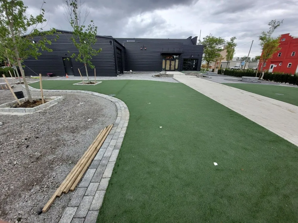 Custom landscape design for year-round maintenance in Prospect, KY by EternaTurf