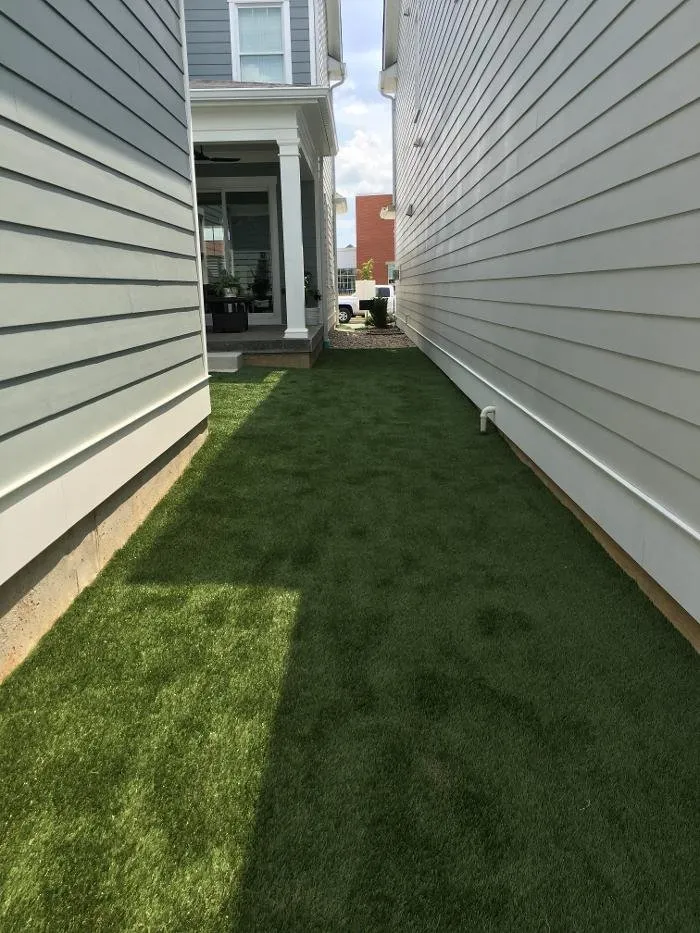 Custom landscape installation with custom design across Sarasota, FL - EternaTurf