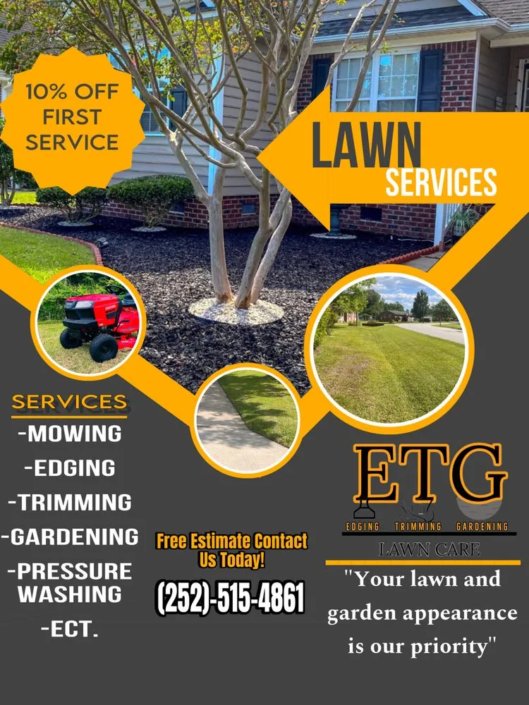 Top-rated landscape installation for year-round maintenance in Havelock, NC by ETG Lawn Care
