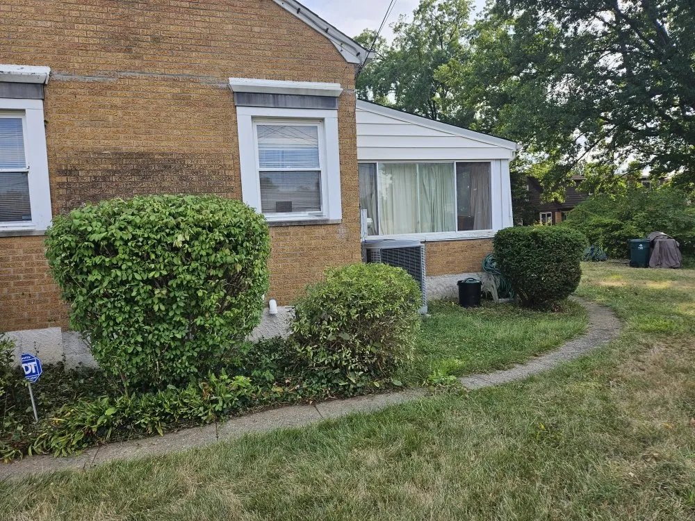 Custom landscape installation with custom design in Cincinnati, OH by Ethan Erdman Landscaping