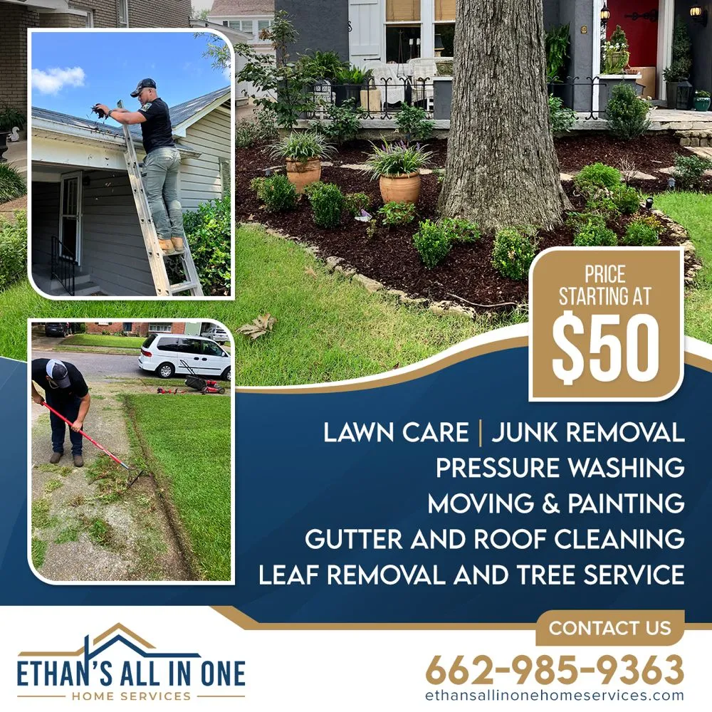 Reliable residential landscaping in Southaven, MS - Ethan’s All in One Home Services