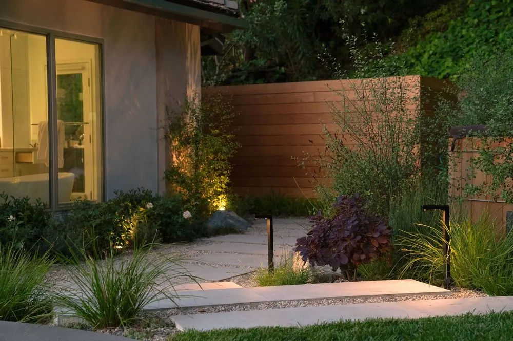 Top-rated lawn mowing service for year-round maintenance in Los Angeles, CA by Ethoscapes Design and Build