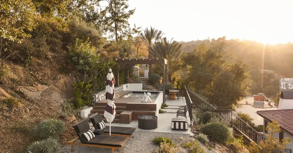 Professional yard cleanup service with custom design in Los Angeles, CA by Ethoscapes Design and Build