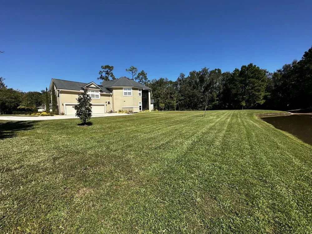 Local residential landscaping for residential properties in Fleming Island, FL by Ettinger Lawn and Landscape