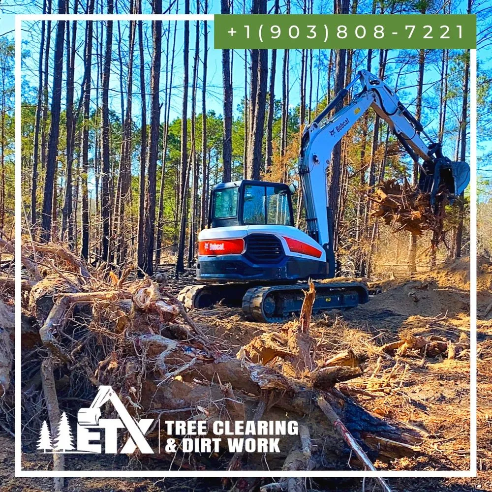 Affordable lawn mowing service for homes in Longview, TX by ETX Tree Clearing & Dirt Work