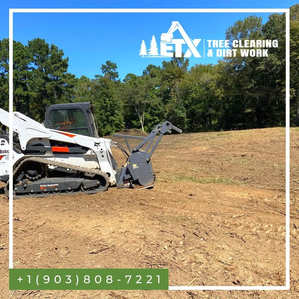 Reliable yard maintenance experts serving Longview, TX - ETX Tree Clearing & Dirt Work