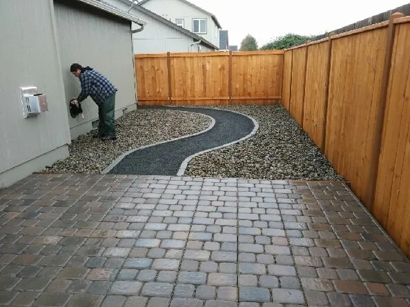 Local landscape installation in Eugene, OR by Eugene Landscape & Irrigation
