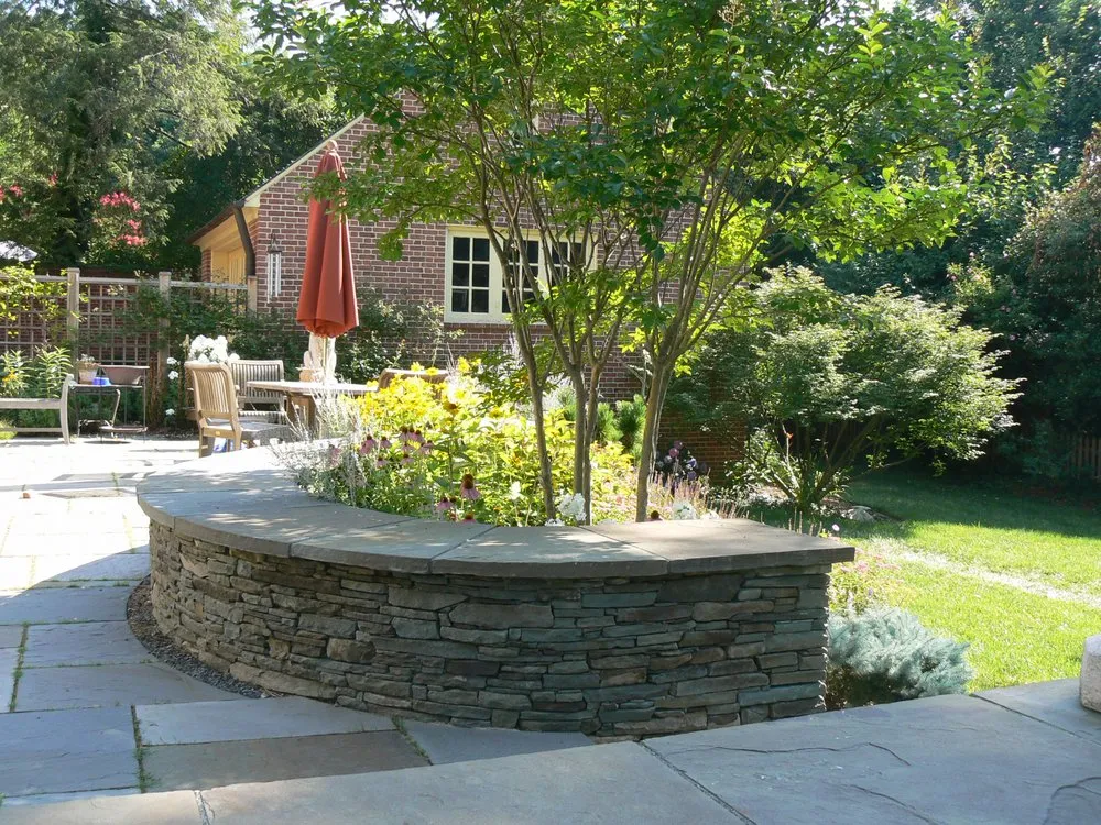 Local outdoor landscaping for residential properties in Lutherville, MD by European Landscapes and Design