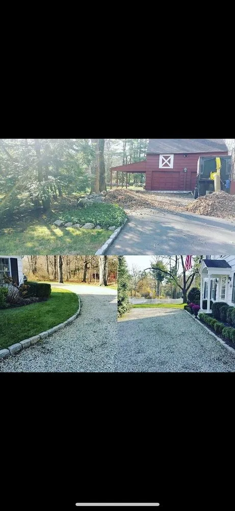 Custom residential landscaping in Stamford, CT by EV Landscaping