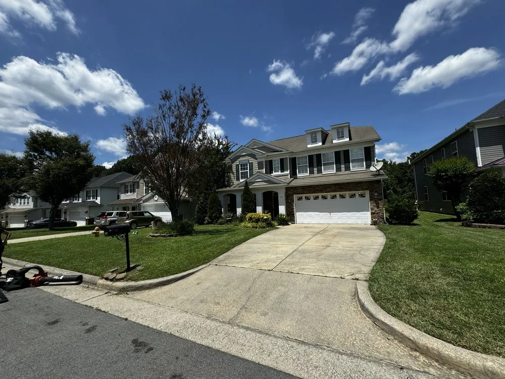 Local yard maintenance in Clayton, NC by Eva Landscaping