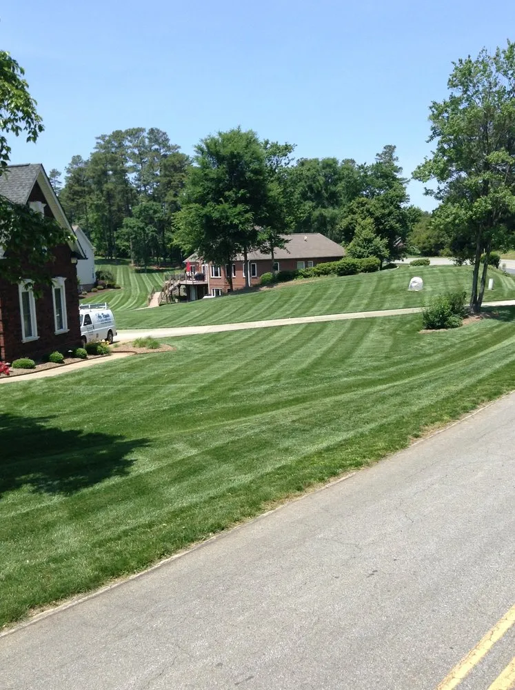 Custom lawn care service in Hickory, NC by Evan Hefner Landscaping
