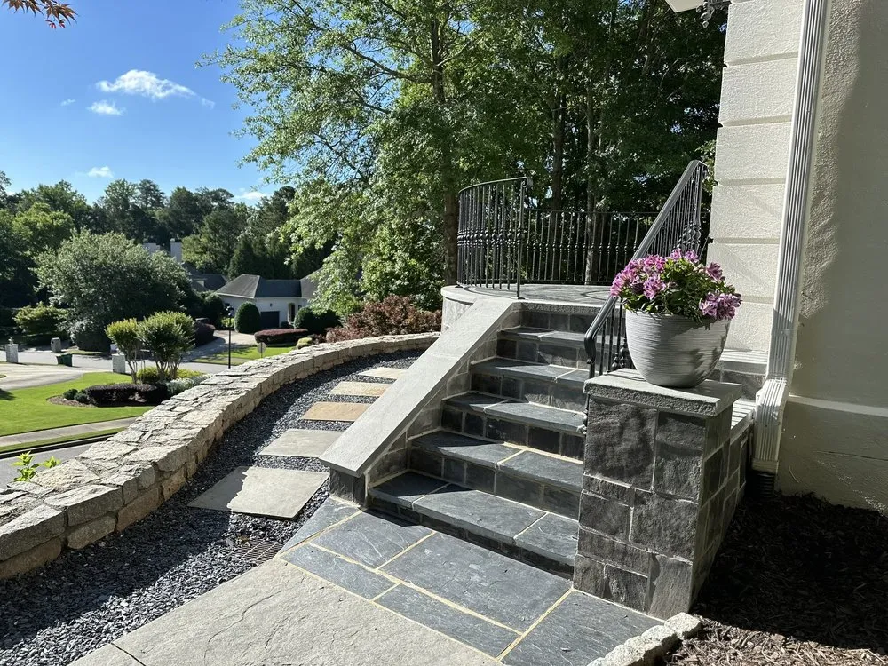 Affordable landscape installation for outdoor upgrades across Marietta, GA - Evan Landscape Innovation