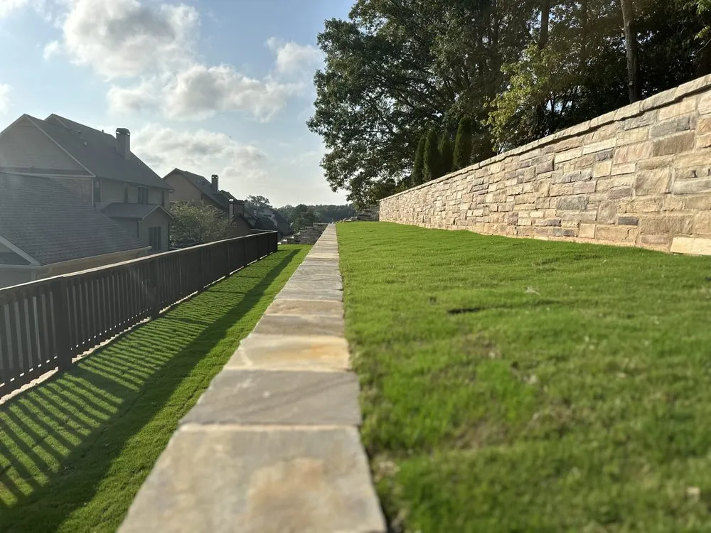 Custom yard maintenance in Marietta, GA by Evan Landscape Innovation