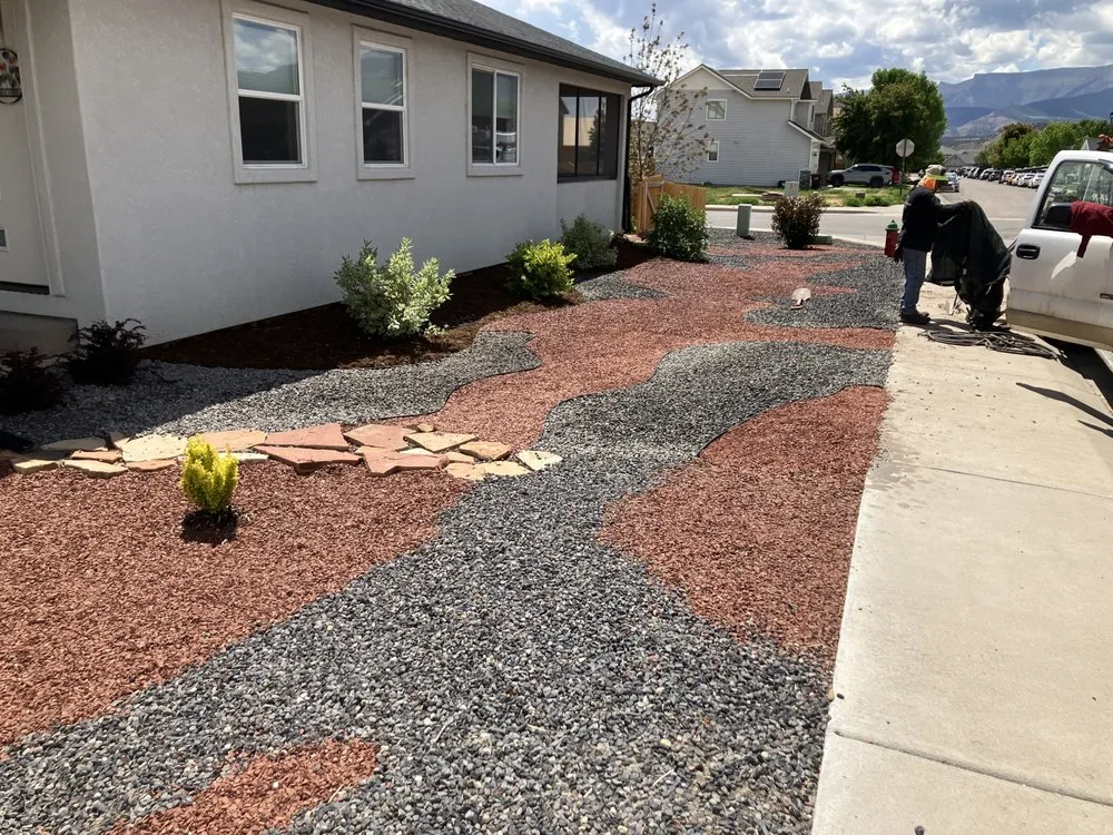 Affordable landscape design in New Castle, CO by Evan Rather Construction