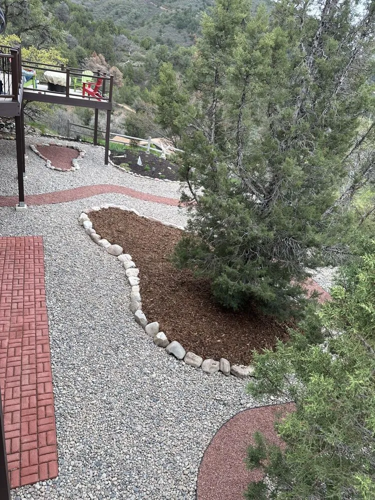 Top-rated residential landscaping in New Castle, CO by Evan Rather Construction