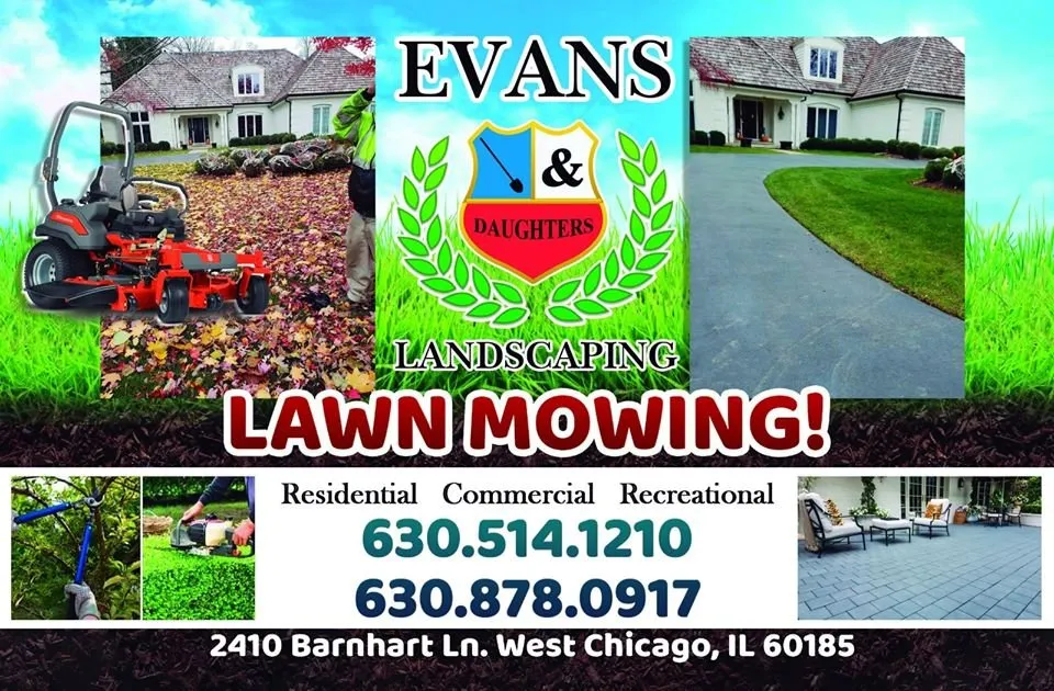 Local landscape design in West Chicago, IL by Evans & Daughters Landscaping