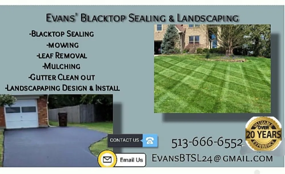 Local landscape installation for outdoor upgrades in Williamsburg, OH by Evans' Blacktop Sealing & Landscaping