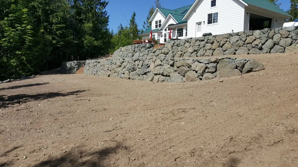 Reliable yard cleanup service with custom design in Port Angeles, WA by Evans Earthworks