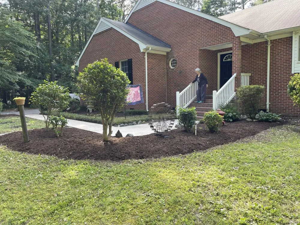 Reliable landscape design in Tappahannock, VA - Evan's Fence and Grass
