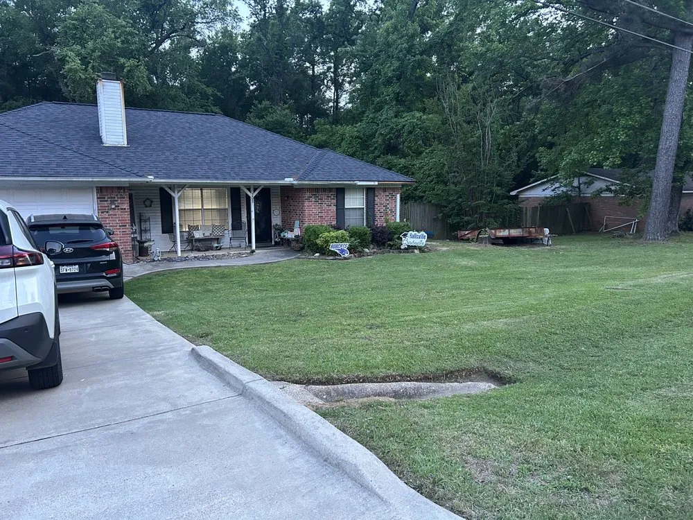 Affordable residential landscaping for homes across Longview, TX - Evans lawn care