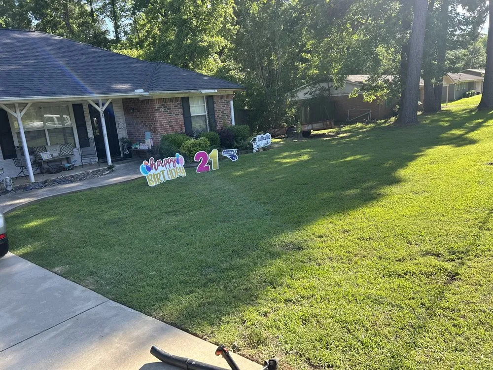 Affordable lawn care service near you across Longview, TX - Evans lawn care