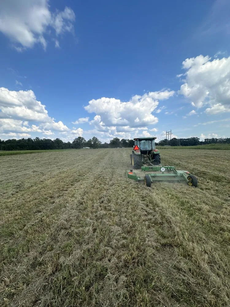 Affordable lawn mowing service for beautiful yards in Yazoo City, MS by Evans Tractor Service