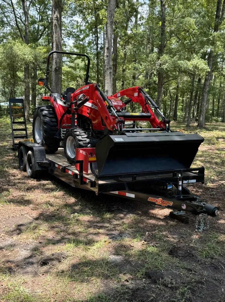 Top-rated garden landscaping in Summerville, SC by Evans Tractor Services