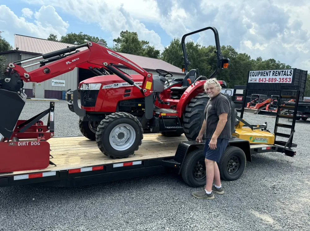 Trusted lawn mowing service in Summerville, SC - Evans Tractor Services
