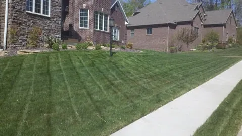 Trusted lawn mowing service for homes across Evansville, IN - Evansville Lawn & Landscape