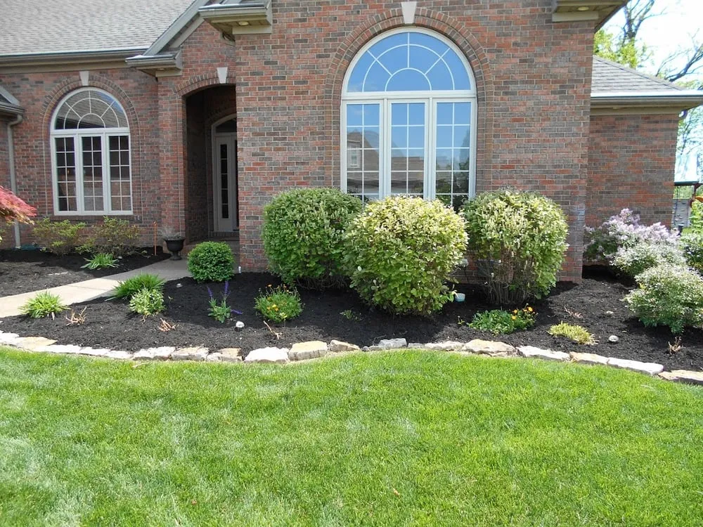 Local garden landscaping for residential properties in Evansville, IN by Evansville Lawn & Landscape