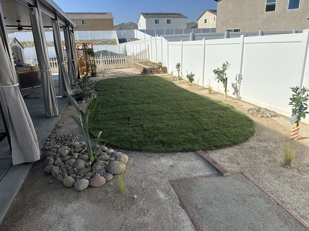 Expert yard maintenance for homes in Perris, CA by Evaristo Landscape