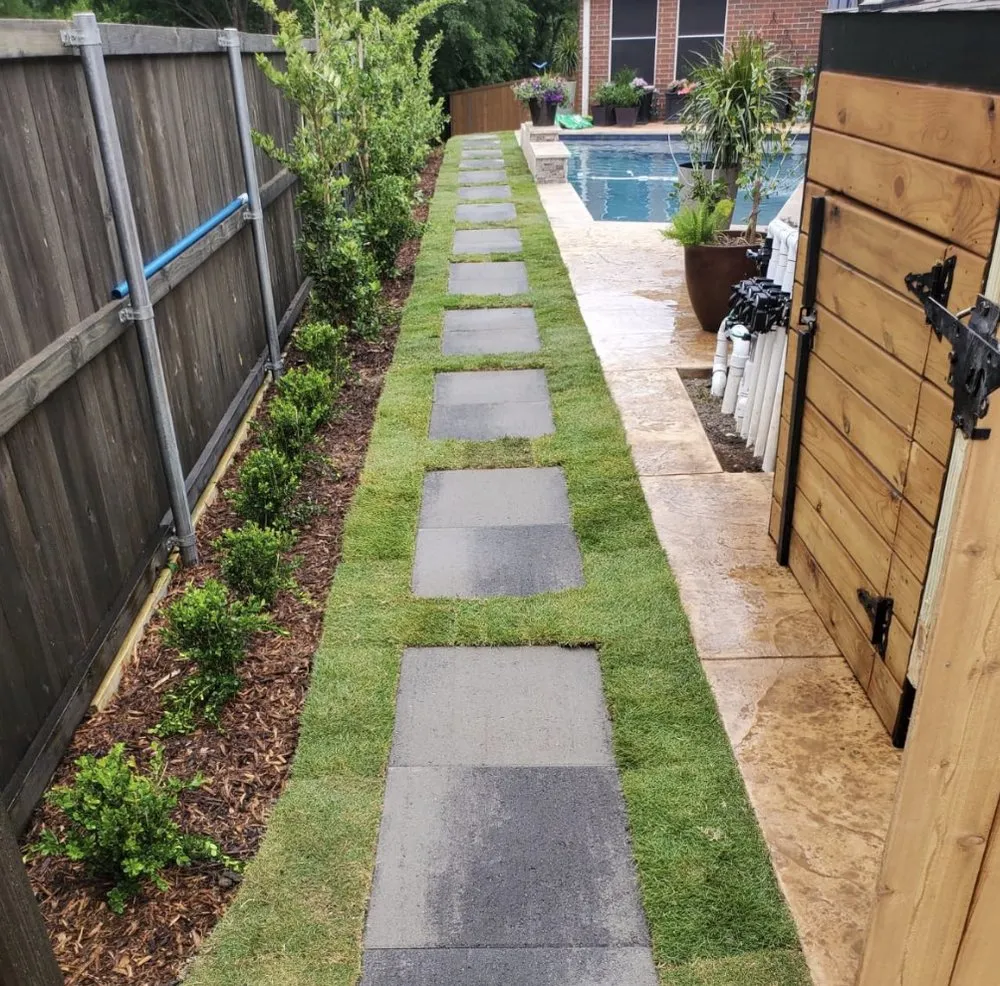 Local landscape design in Irving, TX by Evelyn Landscaping