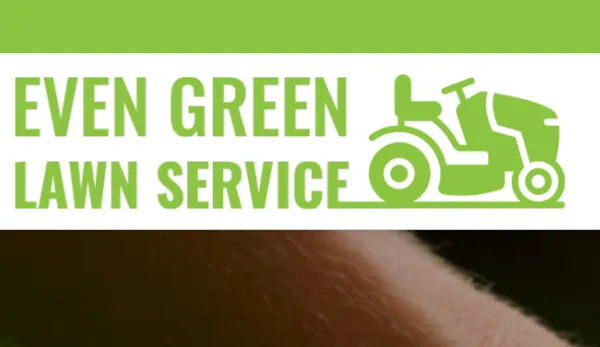 Even Green Lawn Service Logo